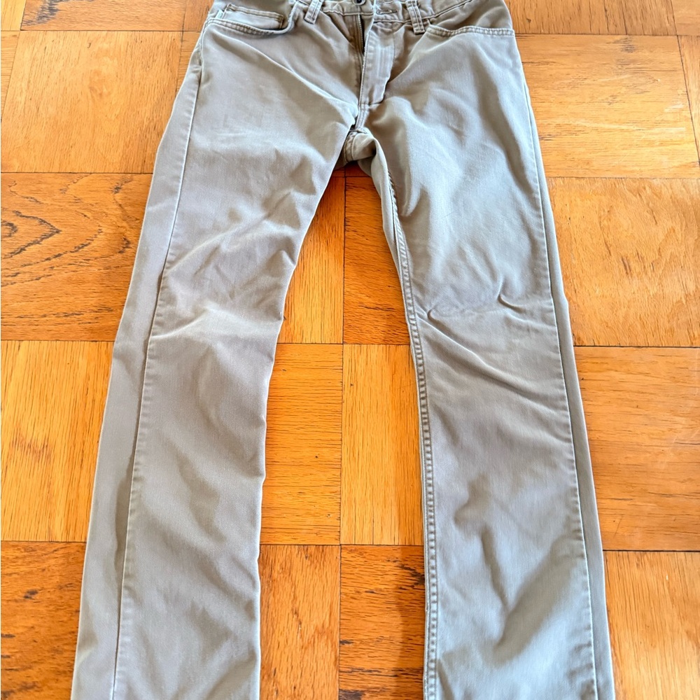 Vans Men's Straight Jeans - Light Gray